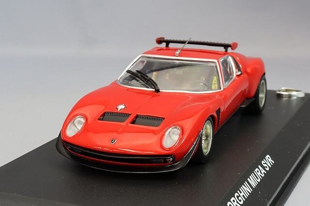 京商 1/43 ランボルギーニ ミウラ SVR レッド/ブラック