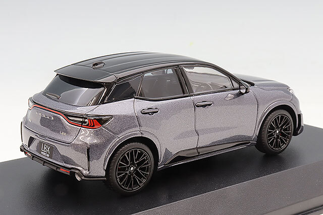 京商 1/43 レクサス LBX MORIZO RR ソニッククロム /ブラック