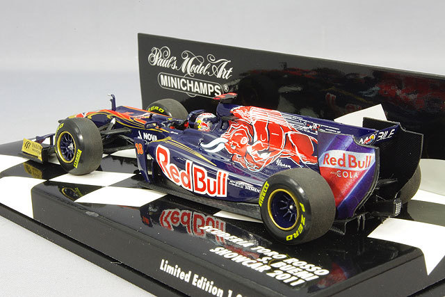 ミニチャンプス 1/43 スクーデリア トロロッソ ショーカー 2011 F1 #18