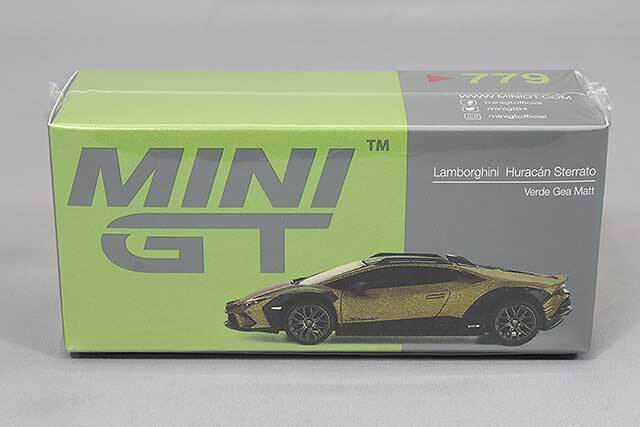 TSM ミニGT 1/64 ランボルギーニ ウラカン ステラート Verde Gea Matt