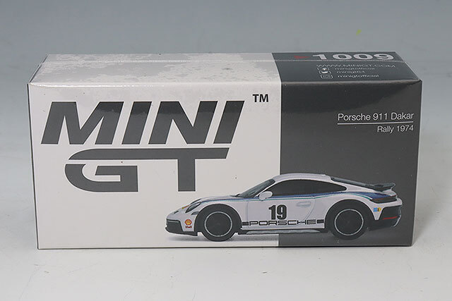 TSM ミニGT 1/64 ポルシェ 911 ダカール ラリー 1974 左ハンドル