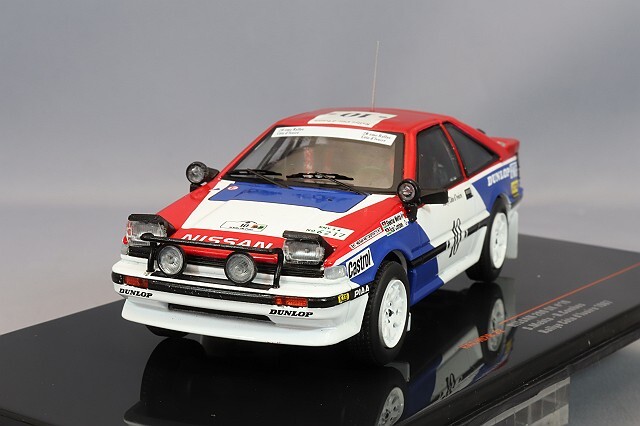 イクソ 1/43 日産 200SX 1987 コートジボワール ラリー 2位 #10 S