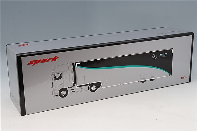 スパーク 1/43 メルセデスベンツ トラック 2023 メルセデス F1チーム