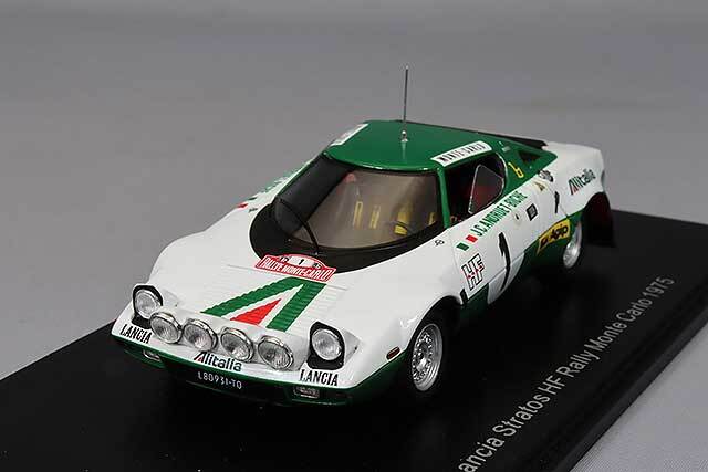 スパーク 1/43 ランチア ストラトス HF 1975 ラリー モンテカルロ #1