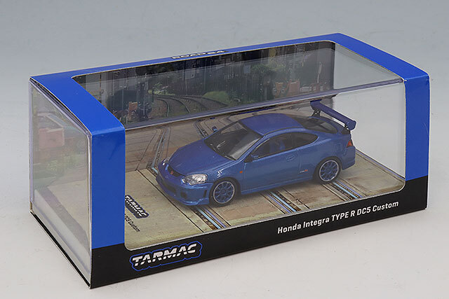 Tarmac 1/64 ホンダ インテグラ タイプR DC5 カスタム ブルーメタリック