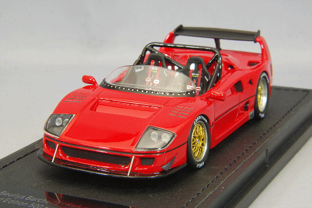 TOPMARQUES 1/43 フェラーリ F40 LM バーレーズ バルケッタ レッド