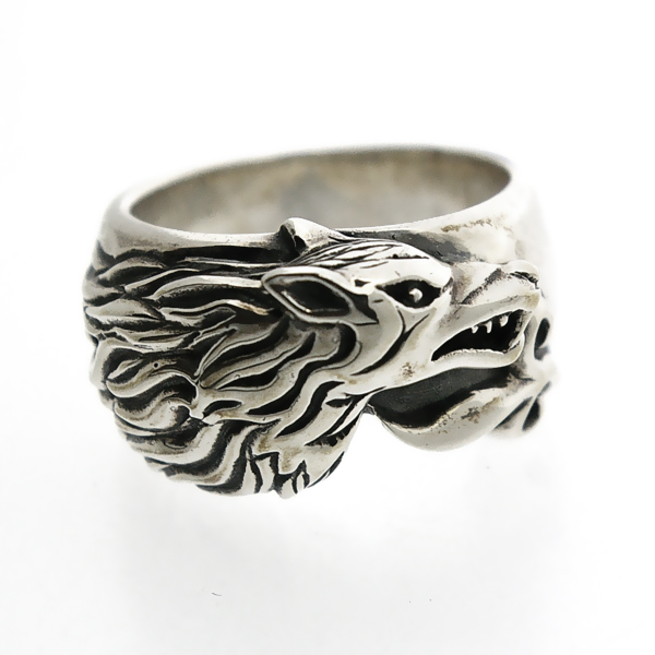 ウルフマンBRS リング】WOLFMAN B.R.S アローンウルフリング WO-R-20