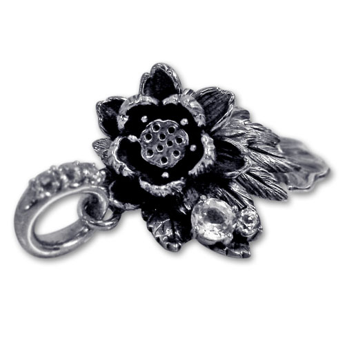 ブラッディマリー Bloody Mary ロータス ヘッド ペンダント 蓮魚