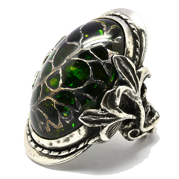 リリーエルランドソン LYLY ERLANDSSON the BPM BPMリング グリーン L