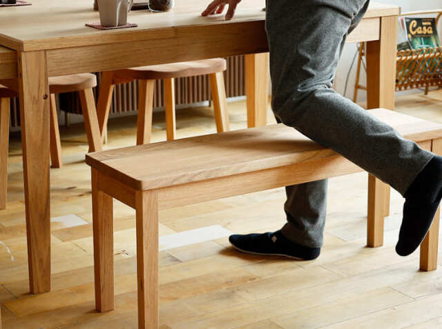 ダイニングベンチ Aki（アキ）｜北欧・ヴィンテージインテリア・家具