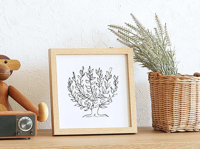 ミニアートポスター Henri Matisse「低木」｜北欧・ヴィンテージ