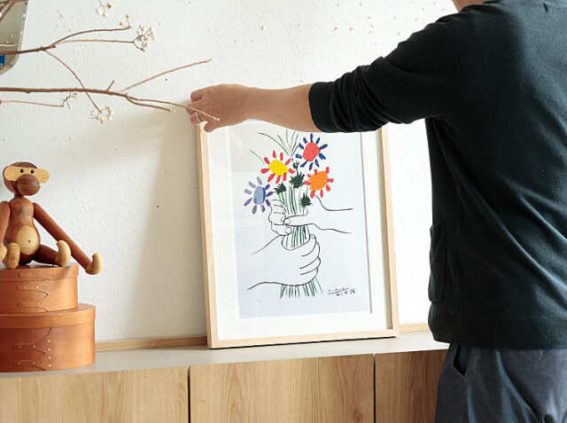 アートポスター Pablo Picasso（パブロ ピカソ）Le Bouquet｜北欧