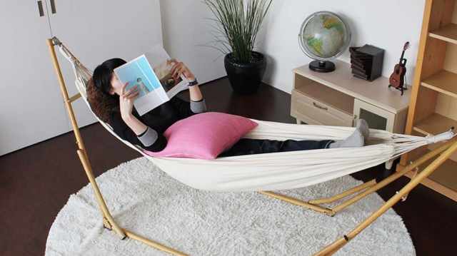 3WAY自立式ポータブルハンモック &ハンモックチェア（シフラス）｜北欧