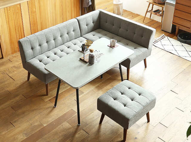 オットマン mild（ミルド）グレータイプ｜北欧・ヴィンテージ