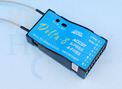 KK HOBBY 】 FrSky Delta8 （S-FHSSその他互換2.4G受信機） フタバ
