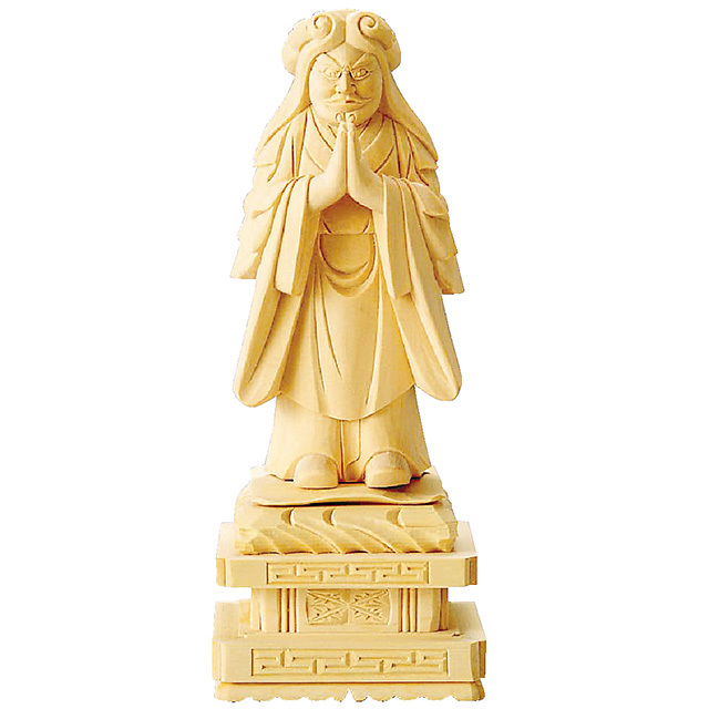 総白木 中山鬼子母神 3.5寸～5.0寸 | 激安仏壇仏具の販売なら
