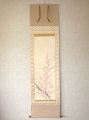 掛け軸 お雛様◇石神直堂（真作・新品）