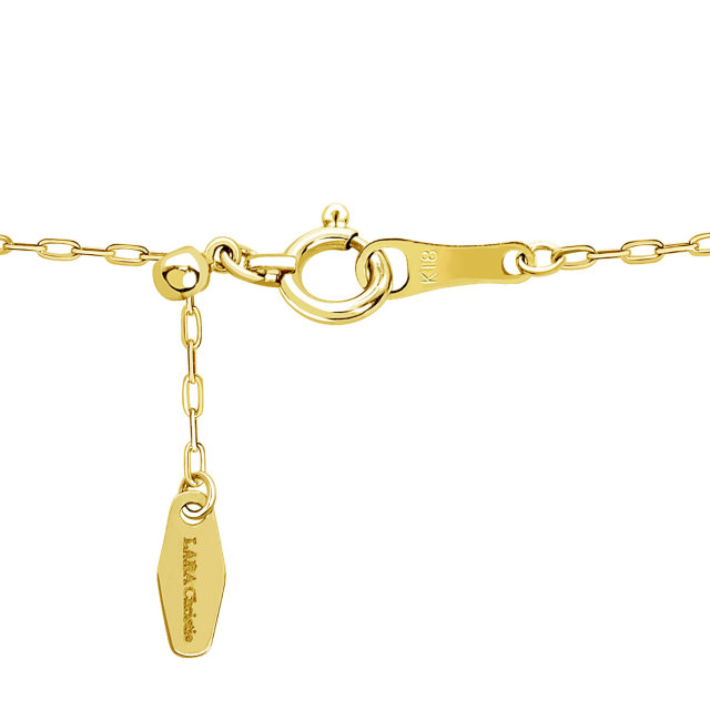 ゴールド チェーン ネックレス 18金 K18 シャインカット 幅 1.0mm 約