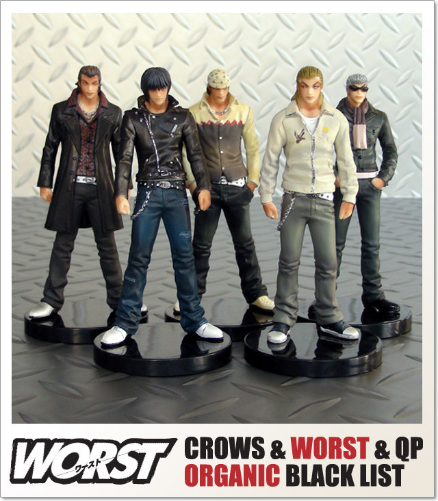 クローズ ワースト) CROWS & WORST 鈴蘭高 鳳仙 7th ORGANIC ブラック