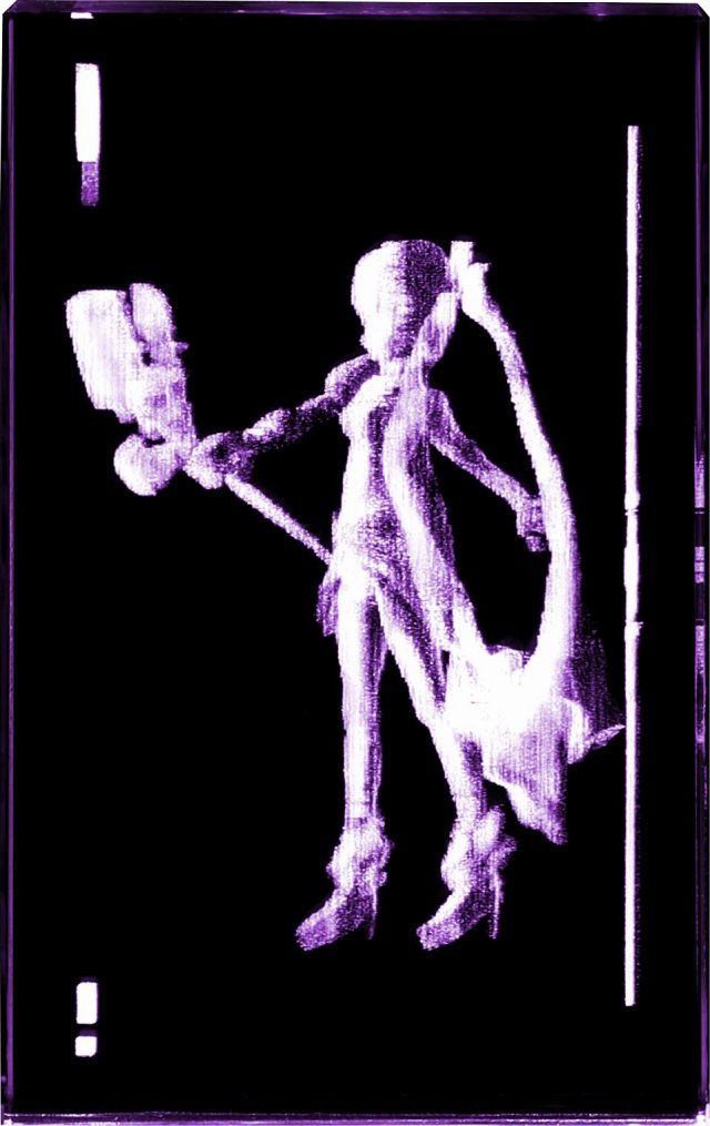 魔弾の王と戦姫 リュドミラ＝ルリエ プレミアムクリスタル（シリアル