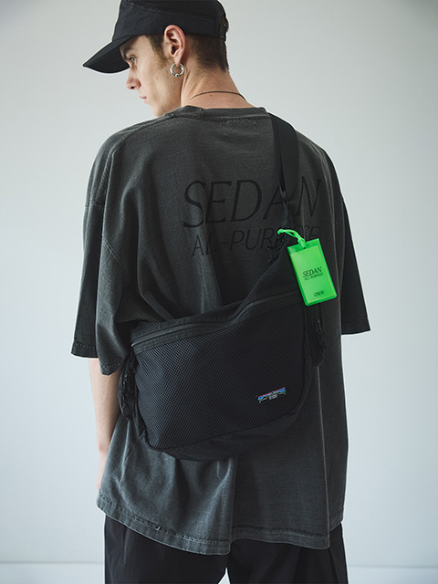 SEDAN ALL-PURPOSE MESH SHOULDER BAG