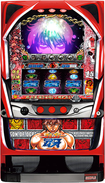 パチスロ実機 ニューギン グラップラー刃牙 最大トーナメント編