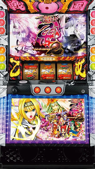 パチスロ実機 オリンピア 戦国乙女2～深淵に輝く気高き将星～D2