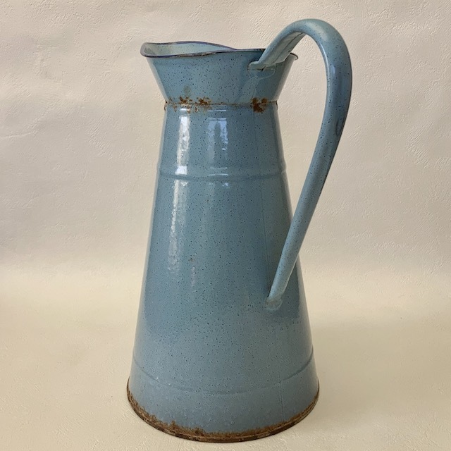 フランスブロカント ホウロウ ピッチャー