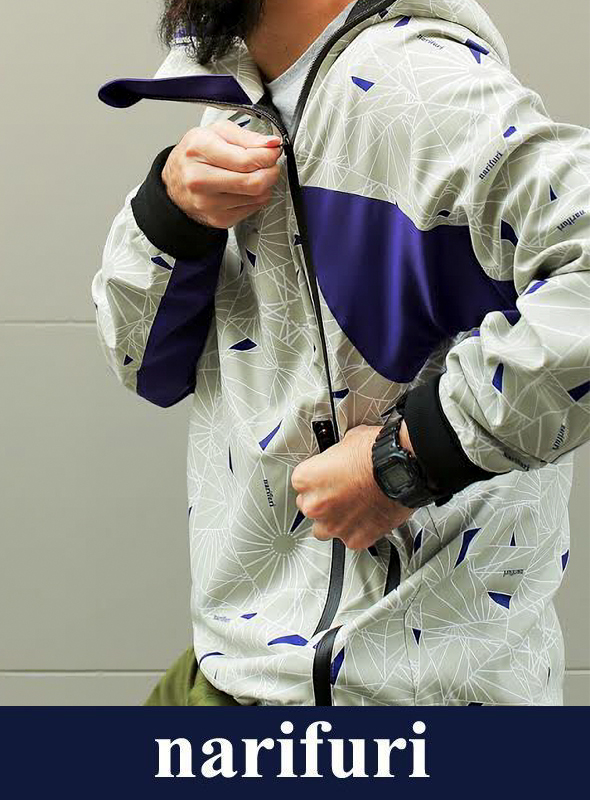 narifuri ナリフリ ダズル迷彩プルブレーカー (NF2053)を通販【paper