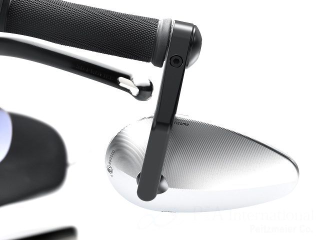 rizoma(リゾマ) バーエンドミラー 「Reverse RADIAL / リバース