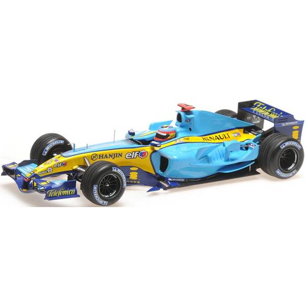 ミニチャンプス 1/18 ルノー R25 No.5 2005 F1 ブラジルGP 3位 F