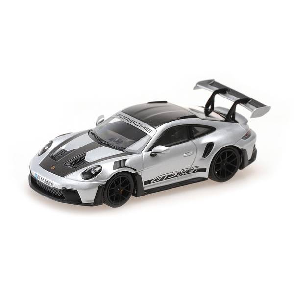 ミニチャンプス 1/43 ポルシェ 911 992 GT3RS 2022 シルバー/ブラック