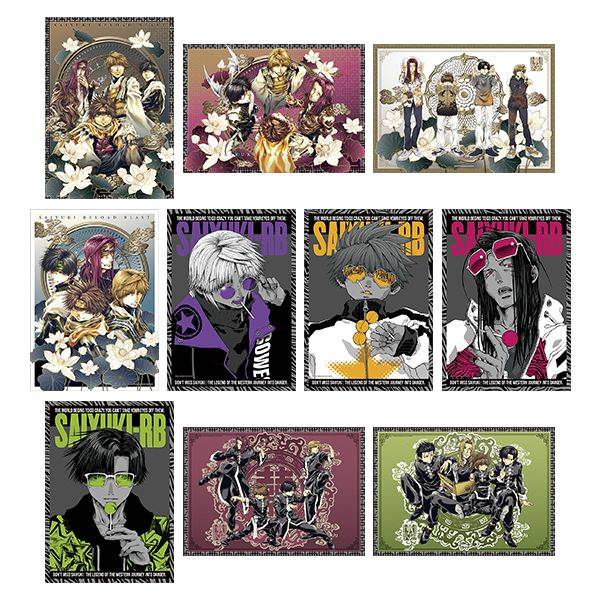 最遊記RELOAD BLAST ミニクリアポスターコレクション 10個入BOX