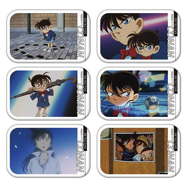 名探偵コナン メモリアルスクエア缶バッジコレクション／vol.1 ～ED