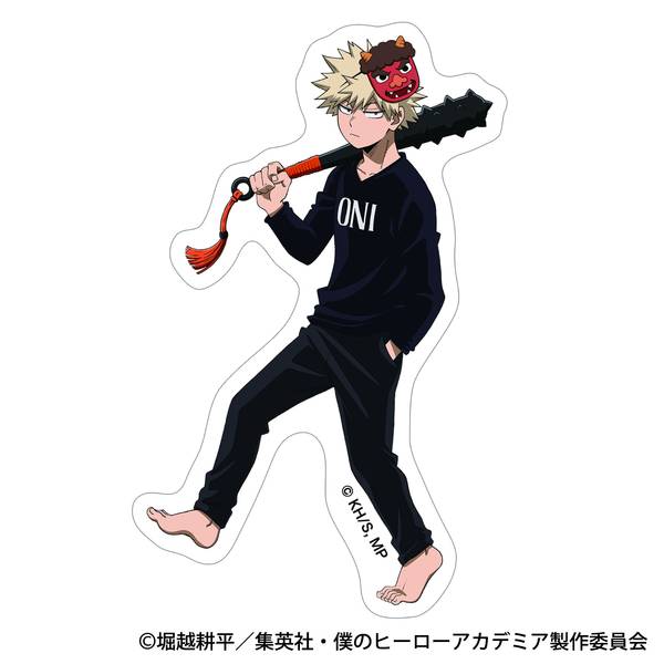 僕のヒーローアカデミア ステッカー／爆豪 勝己 撒け！豆まき