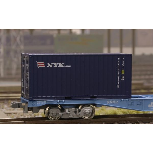 朗堂 20fドライコンテナタイプ 日本郵船(NYKマーク) Nゲージ 鉄道模型