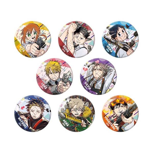 幼稚園WARS グリッター缶バッジ 8個入BOX (再販品) | 4570111249651