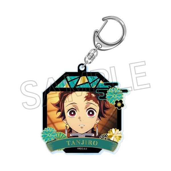 鬼滅の刃 螺鈿風シリーズ アクリルキーホルダー Vol.4 竈門炭治郎