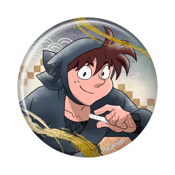 忍たま乱太郎 箔押し缶バッジ 土井半助 | 4571653543801 | ポスト