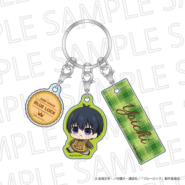 TVアニメ『ブルーロック』 ぷちてく チャーム付きキーホルダー 潔 世一