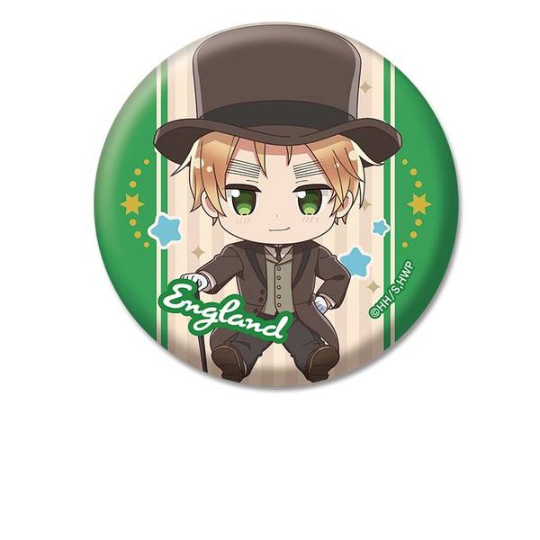 ヘタリア World☆Stars ぺたん娘缶バッジ イギリス | 4573661601108