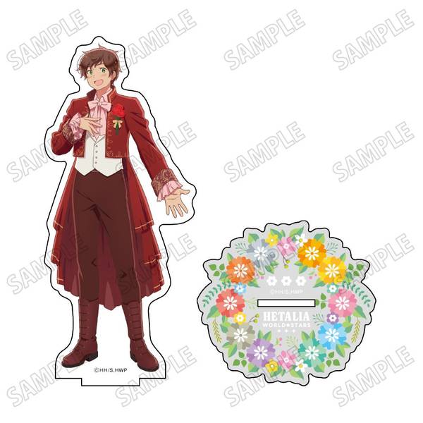 ヘタリア World☆Stars描き下ろしBIGアクリルスタンド【フラワー