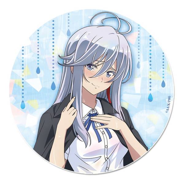 86―エイティシックス― 描き下ろしホログラム缶バッジ[レーナ]雨宿り