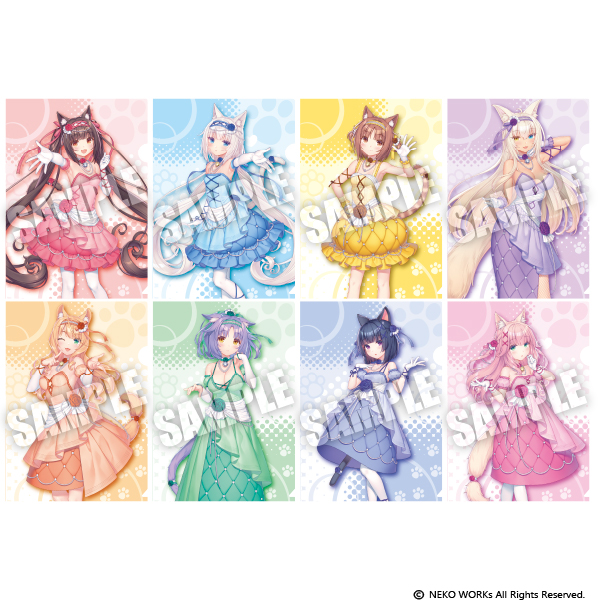 ネコぱら ブラインドクリアファイル SAYORI ART WORKS Ver