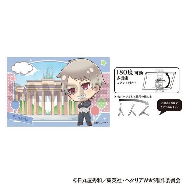 ヘタリア World☆Stars トレーディングアクリルクリップ ちまにわ 10個