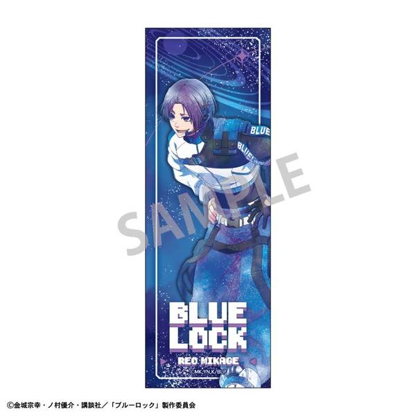 ブルーロック ロングスクエア缶バッジ 糸師 冴／サイバーパンク