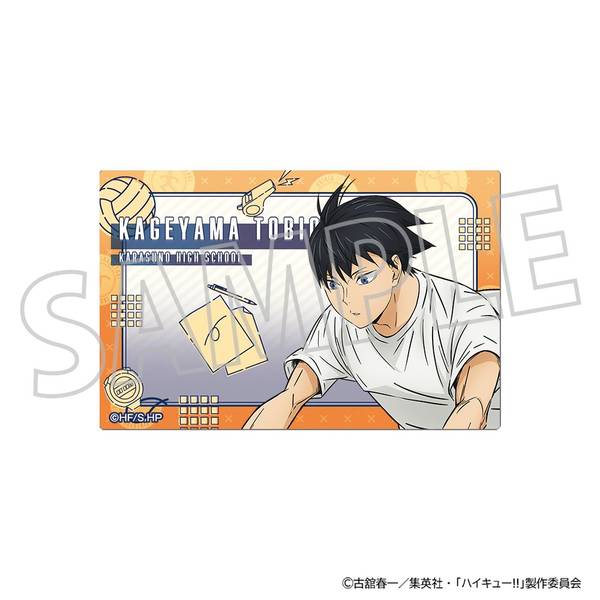 ハイキュー!! アクリルブロック／影山飛雄 体力測定 | 4550621543210