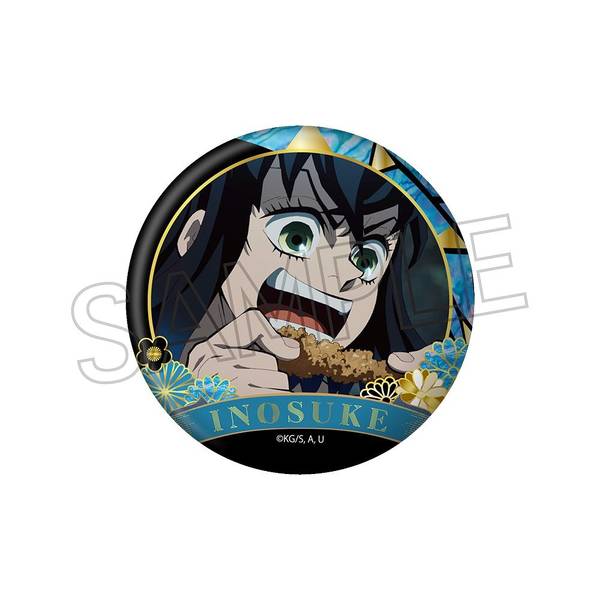 鬼滅の刃 螺鈿風シリーズ 缶バッジ Vol.4 胡蝶しのぶ | 4571653541364