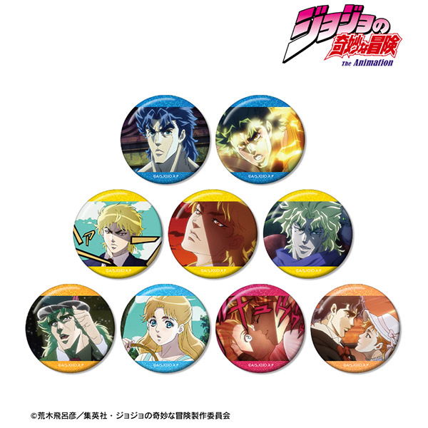 ジョジョの奇妙な冒険 戦闘潮流トレーディング場面写ホログラム缶