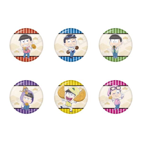 おそ松さん デート風ver. 缶バッジ /01 全12種 12個入BOX